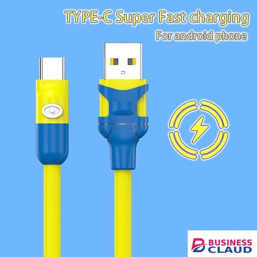USB Charger Cable Type-c Super Fast Charging Mobile Phone Data Cable 6A High Current Charging Cable Suitable Cables for most mobile phones Huawei, Samsung, Transsion, Xiaomi, OPPO, Realme, ete in Built-charging-cable-and-22-5w-fast-charging