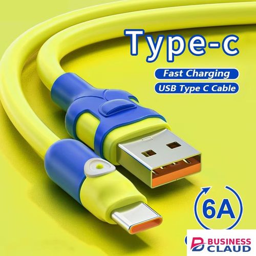 USB Charger Cable Type-c Super Fast Charging Mobile Phone Data Cable 6A High Current Charging Cable Suitable Cables for most mobile phones Huawei, Samsung, Transsion, Xiaomi, OPPO, Realme, ete in Built-charging-cable-and-22-5w-fast-charging