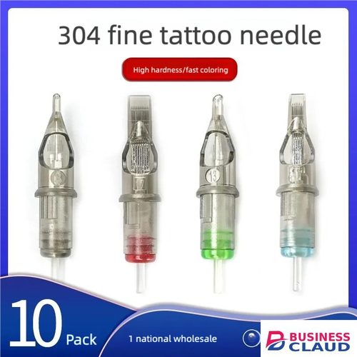 10pcs 1205RL Tattoo Needle, Tattoo Cartridge Needles, Various Sizes, Short Needles for Tattoo Pen, in Hair-extension