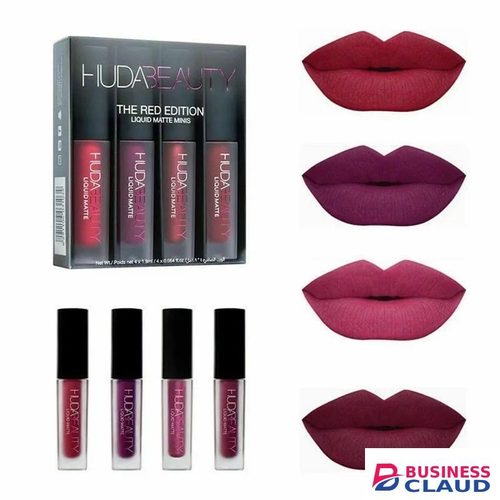 4PCS/Set Beauty Liquid Lipsticks Matte Waterproof Long Lasting Lip Gloss Set Makeup Lipstick Set Cosmetic in Hair-extension