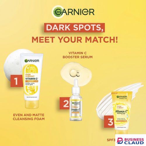 Garnier Even & Bright Vitamin C Cleansing Foam 100Ml in Kenya-premium-incense-scent