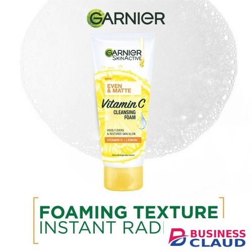 Garnier Even & Bright Vitamin C Cleansing Foam 100Ml in Kenya-premium-incense-scent