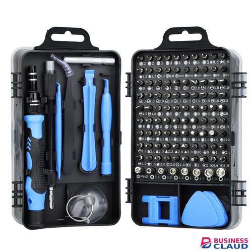 Precision Screwdriver 115 In 1 Set Magnetic Screw Driver Bits Torx Hex Bit Multifunction Household Repair Tools Kit Handle Computer PC Laptop Mobile Phone Equipment Repair Screwdrive Kit Hand Tools in 1-set-magnetic-screw-driver-bits-torx-hex-bit-multifunction-household-r