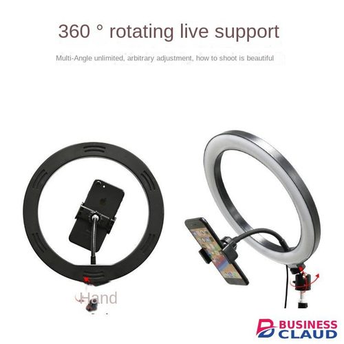 2.1M Phone Holder Bonus 10 Inch LED Ring Light - Dimmable Beauty Ring Light for Selfie Live/Makeup/Youtube/Tiktok Video Selfie Light and Mobile Flash in Cables-led-light-flashlight
