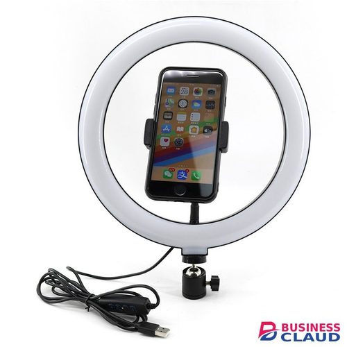 2.1M Phone Holder Bonus 10 Inch LED Ring Light - Dimmable Beauty Ring Light for Selfie Live/Makeup/Youtube/Tiktok Video Selfie Light and Mobile Flash in Cables-led-light-flashlight