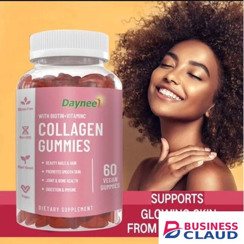 Collagen gummie with biotin +vitamin c