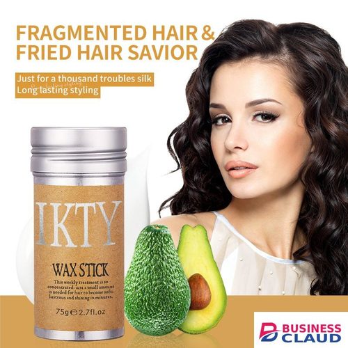 75g Hair Wax Stick For Wig & Natural Hair Hairspray Hair Styling Wax Stick for Wigs & Natural Hair - Strong Hold Hairspray Alternative, Tames Frizz & Flyaways, Repairs Broken Hair in 1-formula-1500mg-knee-elbow-bone-hea