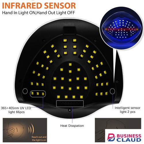 [Free Gift]280W SUN X11 UV LED Nail Lamp Nail Dryers for Drying Nails Gel Polish With Motion Sensing Professional UV Lamp For Manicure Salon GO HOME
