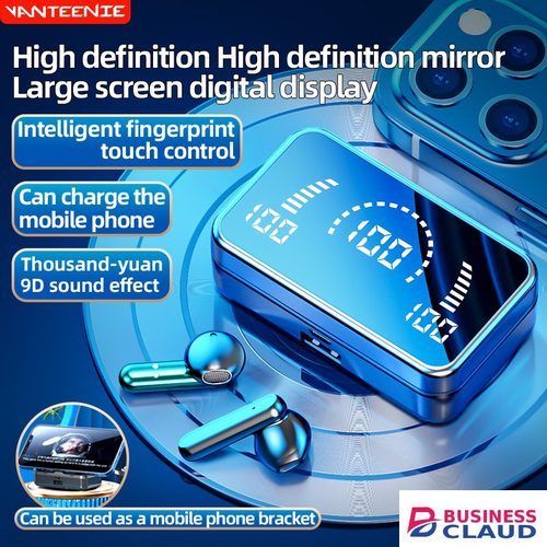 VEDO S20 Wireless TWS Earphone Business Bluetooth Earpods Power Digital Display 5.1 Sports Hanging Ear Touch Earphone Waterproof S20 in Usb-c-cable