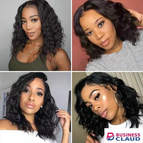 New African tidal wave water ripples wig curly short black fashion wigs new hair for women gift Gift in Hair-extensions