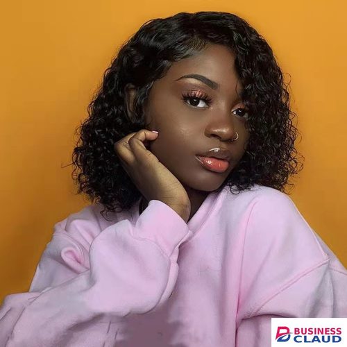 New African tidal wave water ripples wig curly short black fashion wigs new hair for women gift Gift in Hair-extensions