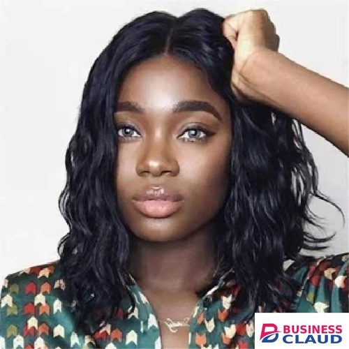 New African tidal wave water ripples wig curly short black fashion wigs new hair for women gift Gift in Hair-extensions