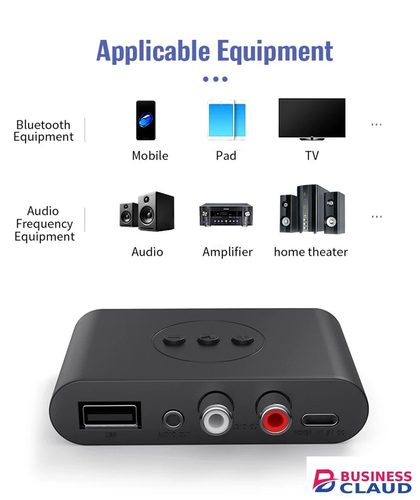 Car Bluetooth Transmitter 5.3 Audio Receiver NFC U Flash Disk RCA 3.5mm AUX USB Stereo Music Wireless Adapter With Mic For Car Kit Speaker Amplifier Home Use in Cables