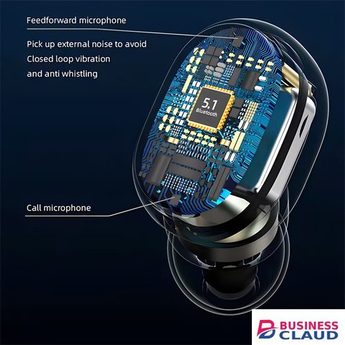 RichRipple A6S Plus Bluetooth Earphone TWS Sports Earbuds Touch Mini Wireless Bluetooth Earpods 5.0 Touch Earphone in Built-charging-cable-and-22-5w-fast-charging