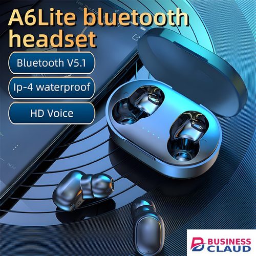 RichRipple A6S Plus Bluetooth Earphone TWS Sports Earbuds Touch Mini Wireless Bluetooth Earpods 5.0 Touch Earphone in Built-charging-cable-and-22-5w-fast-charging