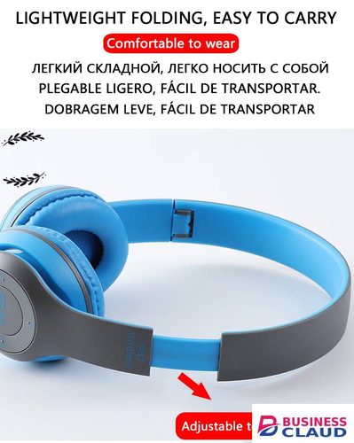 RichRipple P47 Wireless Stereo Bass Bluetooth Headphone Sports Foldable Headset With TF Micro for IOS/Android in Cables-led-light-flashlight