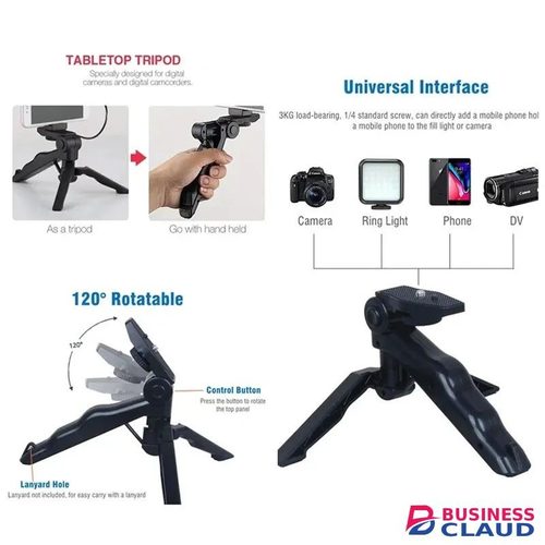Smartphone Vlogging Kit With Tripod Phone Holder Mini Microphone LED Fill Light Starter For TikTok Live Stream Video YouTube in Cables-led-light-flashlight