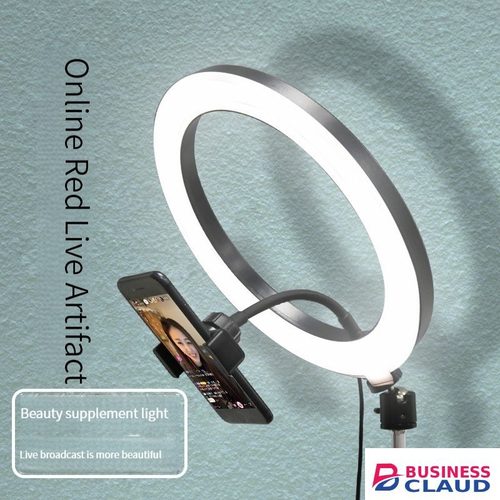 10-Inch Led Ring Light Adjustable 2.1m Stand For Selfie Straight Video Selfie Light Flash in Cables-led-light-flashlight