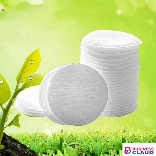 100pcs disposable Round Toner application/ Soft Absorbent Makeup Remover Pads/ Facial Cleansing Towels for Daily Skincare and Makeup Removal in Hair-extension