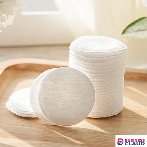 100pcs disposable Round Toner application/ Soft Absorbent Makeup Remover Pads/ Facial Cleansing Towels for Daily Skincare and Makeup Removal in Hair-extension