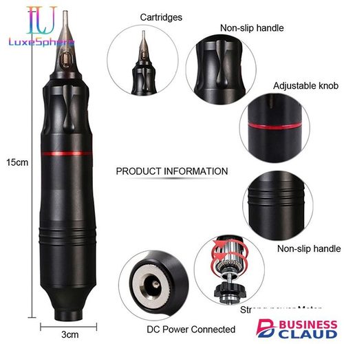 Professional Tattoo Kits Professional Tattoo Pen Kit Rotary ,Tattoo Machine With Tattoo Power Supply, Ink, Gloves , Cartridge Needles Tattoo Kit For Body, Suitable for Beginners, Professionals, Tangent-line Foggin Supply in Kenya-premium-incense-scent