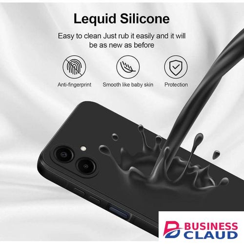 Samsung Galaxy A07 Soft Silicone Phone Case - Black in Cables-led-light-flashlight