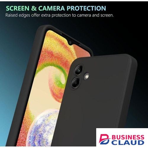 Samsung Galaxy A07 Soft Silicone Phone Case - Black in Cables-led-light-flashlight