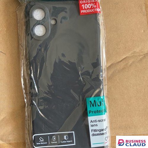 Samsung Galaxy A07 Soft Silicone Phone Case - Black in Cables-led-light-flashlight