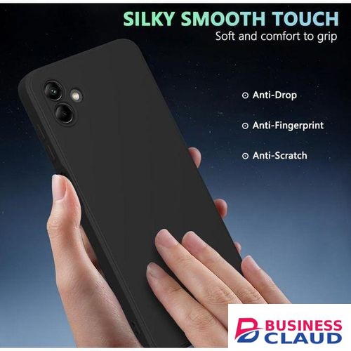 Samsung Galaxy A07 Soft Silicone Phone Case - Black in Cables-led-light-flashlight