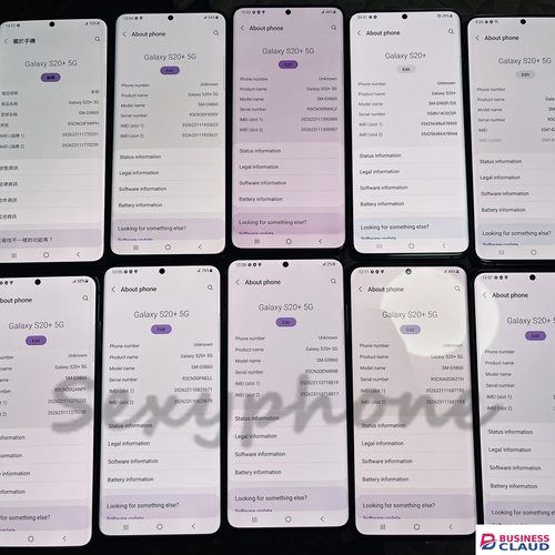Refurbished Original Refurbished Original Samsung Galaxy S20+ S20 Plus 6.7" Unlocked Smartphopne in Cables-led-light-flashlight