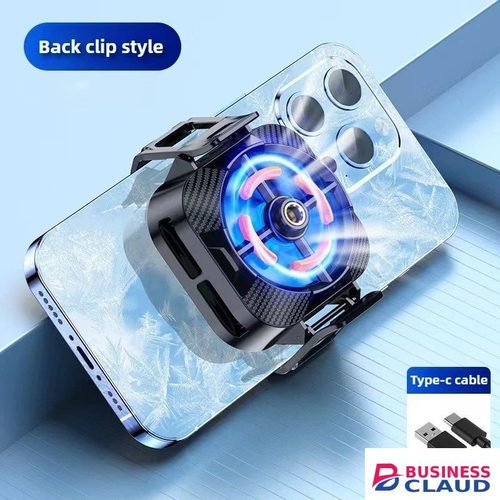 Magnetic/Back-clip Phone Cooler Sports Design Semiconductor Cooling Device for Gaming Live Streaming Cool Lighting Effects Design in Cables-led-light-flashlight