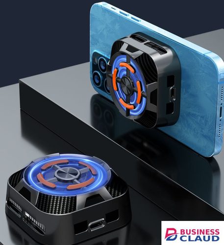 Magnetic/Back-clip Phone Cooler Sports Design Semiconductor Cooling Device for Gaming Live Streaming Cool Lighting Effects Design in Cables-led-light-flashlight