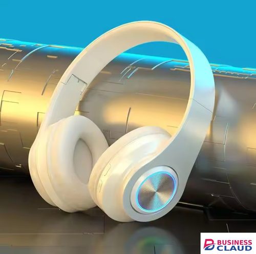 Local fast delivery B39 Bluetooth 5.0 Headphone Wireless Colorful Light TF Card Stereo Headset with Mic Folding Subwoofer Headset Earphones