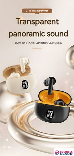 New RichRipple New 510C Bluetooth Earphones TWS Wireless Earphone Sports EarPods Digital LED Display Stereo Earphones with Mic 5.3 Bluetooth Type-C In Ear Earbuds With Battery Display in Cables-led-light-flashlight
