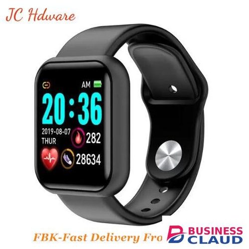 JC 2024 Y68 Smartwatches(no separate charger needed) bluetooth smart Watches Smartwatch Relogio Inteligente Inteligente Smarth Full Touch Screen Y68 D20 Smart Watch For Christmas Gifts in Cables-led-light-flashlight