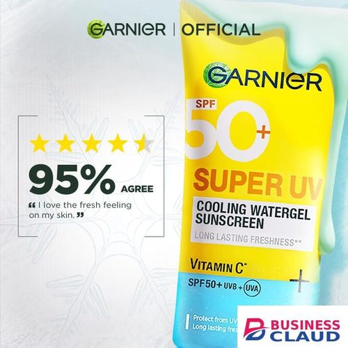 Garnier Super UV Cooling Watergel Sunscreen with Vitamin C & SPF 50 + UVB/UVA, Protects from UV Induced Dark Marks in Kenya-premium-incense-scent
