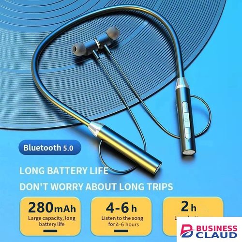 RichRipple G01 Bluetooth Sports Earphones 5.0 Wireless Headphones Wired Magnetic Sports Waterproof Neckband Earphones w/Mic in-Ear, IPX4 Sweatproof Deep Bass Headset for Phone Call Music Sports in Cables-led-light-flashlight