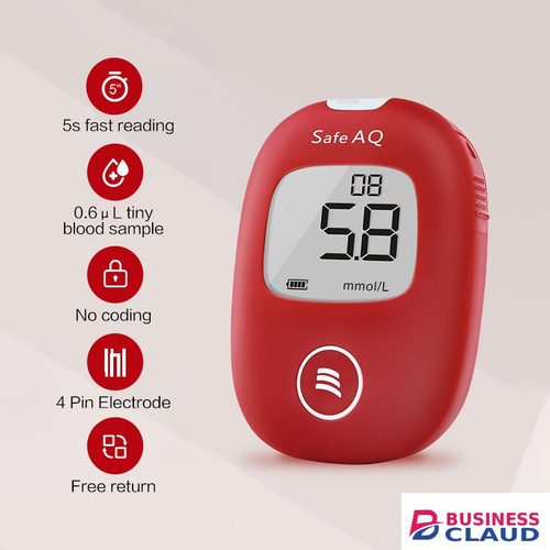 Sinocare Safe AQ Smart Glucometer Exact Blood Glucose Meter Diabetes Home Blood Sugar Tester Kit Blood Glucose Test Machine with 25pcs Strips Lancets Portable Blood Glucose Monitor in Kenya-premium-incense-scent