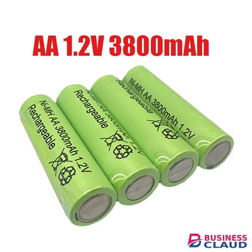 1.2V AA Batteries 3800mah Ni MH Rechargeable AA Battery in Cables-led-light-flashlight