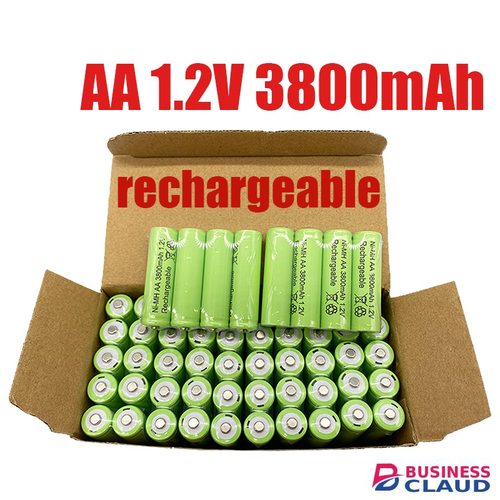 1.2V AA Batteries 3800mah Ni MH Rechargeable AA Battery in Cables-led-light-flashlight