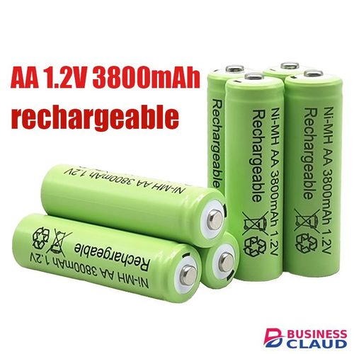 1.2V AA Batteries 3800mah Ni MH Rechargeable AA Battery in Cables-led-light-flashlight