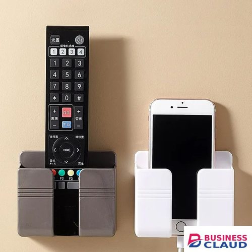 Free Wall Mounted Storage Box Multifunction Punch Free Organizer TV Remote Control DIY Mobile Phone Plug Charging Holder in Built-charging-cable-and-22-5w-fast-charging