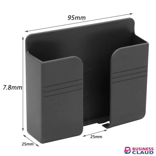 Free Wall Mounted Storage Box Multifunction Punch Free Organizer TV Remote Control DIY Mobile Phone Plug Charging Holder in Built-charging-cable-and-22-5w-fast-charging