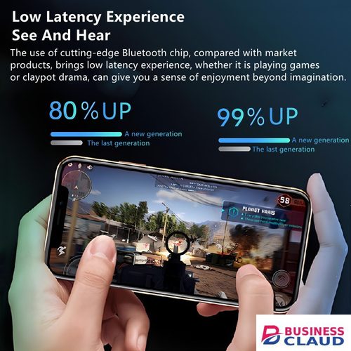 RichRipple TWS M90 Pro Bluetooth Earphone 5.3 Earphones Wireless Earpods Touch Control Gaming HIFI Stereo Sound Noise Reduction With Mic in Cables-led-light-flashlight