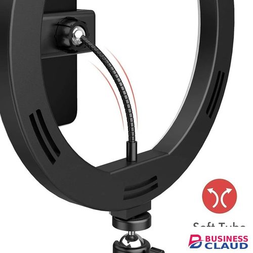2.1M Tripod Stand with 10 Inch LED Ring Light- Dimmable Beauty Ringlight for Selfie, Makeup, YouTube TikTok Live Streaming Studio Quality Video Three colors adjustable 10 Inch LED Ring Light