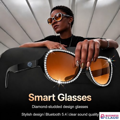 Smart Bluetooth Sunglasses with Built-in Speaker, Wireless Audio Glasses, UV Protection Fashion Smart Eyewear, Hands-Free Calling Music Glasses for Men & Women in Speaker-wireless-audio-glasses-uv-protection-fashion-smart