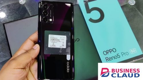 Refurbished Refurbished Phone OPPO Reno5 Pro 12GB RAM, 512GB Storage, 90hz AMOLED Curved Screen, in-Display Fingerprint 64MP+8MP+ 2MP back, Camera 32MP selfie Camera, 4350 mAh 99% New Dual Sim. in Display-fingerp
