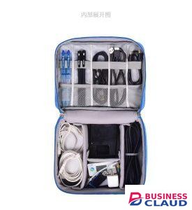 Portable Travel Accessories Cable Charger Storage Bag – Portable Waterproof Double Layer Electronics Organizer in Cables-led-light-flashlight