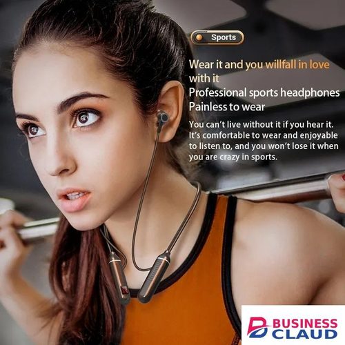 TIMACK Wireless Earphones Bluetooth 5.3 Neckband Headphones Gaming LED Display HIFI Headset Sports TWS Earbuds With Mic TF Card