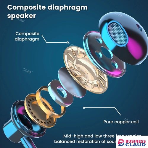 TIMACK Wireless Earphones Bluetooth 5.3 Neckband Headphones Gaming LED Display HIFI Headset Sports TWS Earbuds With Mic TF Card in Cables-led-light-flashlight